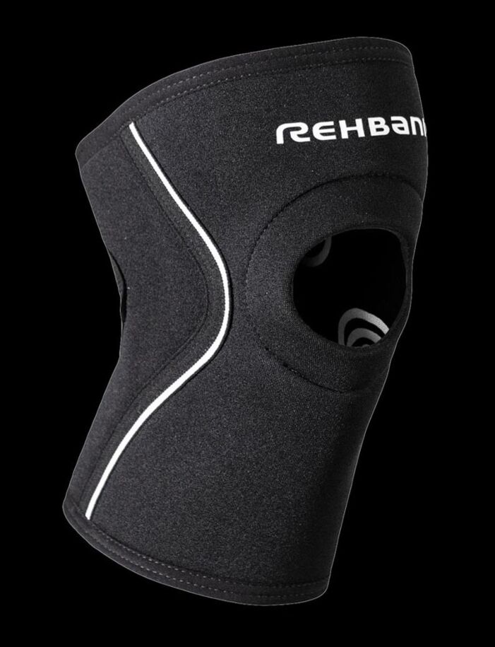 Rehband Kniebandage Patella schwarz