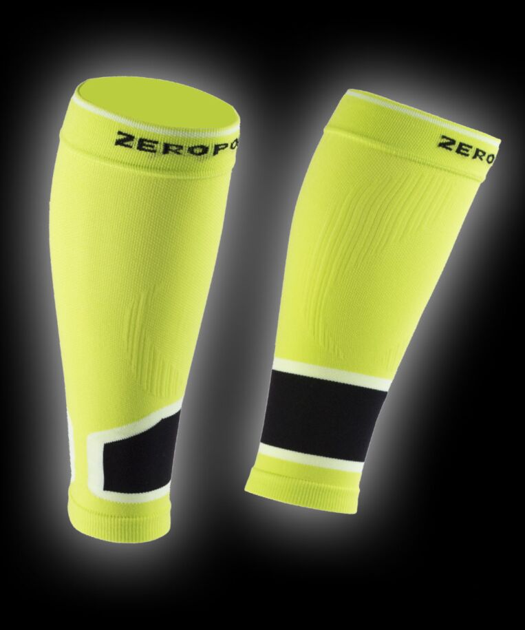 Zero Point Compression Calf Sleeves 2.0 lime